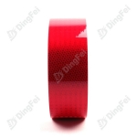 Reflective Tapes - Red Honeycomb Prismatic PVC Reflective Adhesive Tape